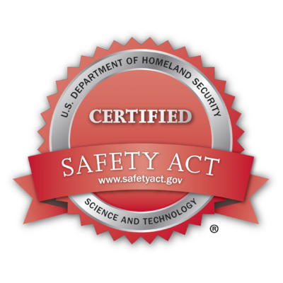 U.S. Department of Homeland Security - Science and Technology, Certified Safety Act (www.safetyact.gov) Seal