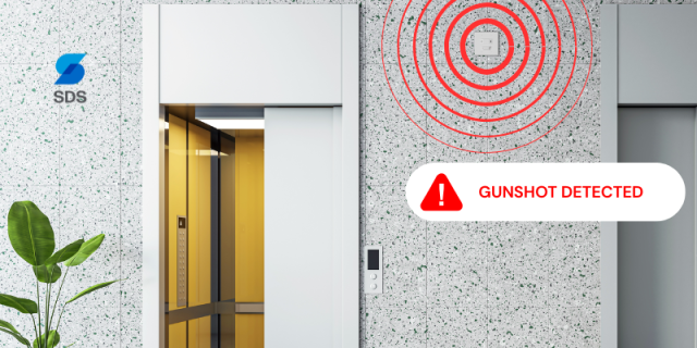 How Gunshot Detection Could Have Changed Everything - Gunshot Sensor on Wall.
