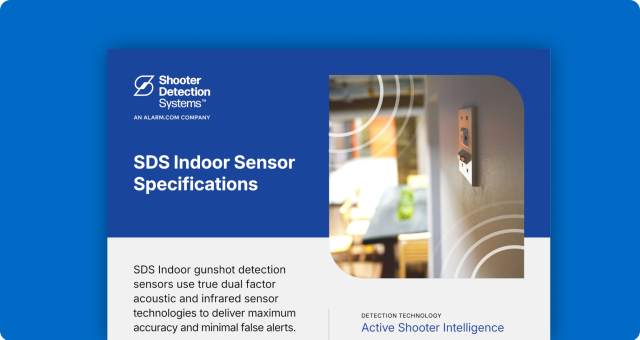 SDS Indoor Specifications Sheet