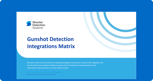 SDS Integrations Matrix